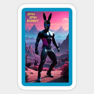 SpinSpinBunny - Out of This World Sticker